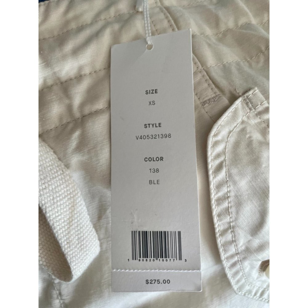 NWT Vince Slouchy Drawstring Shorts Linen Blend - Picture 8 of 13
